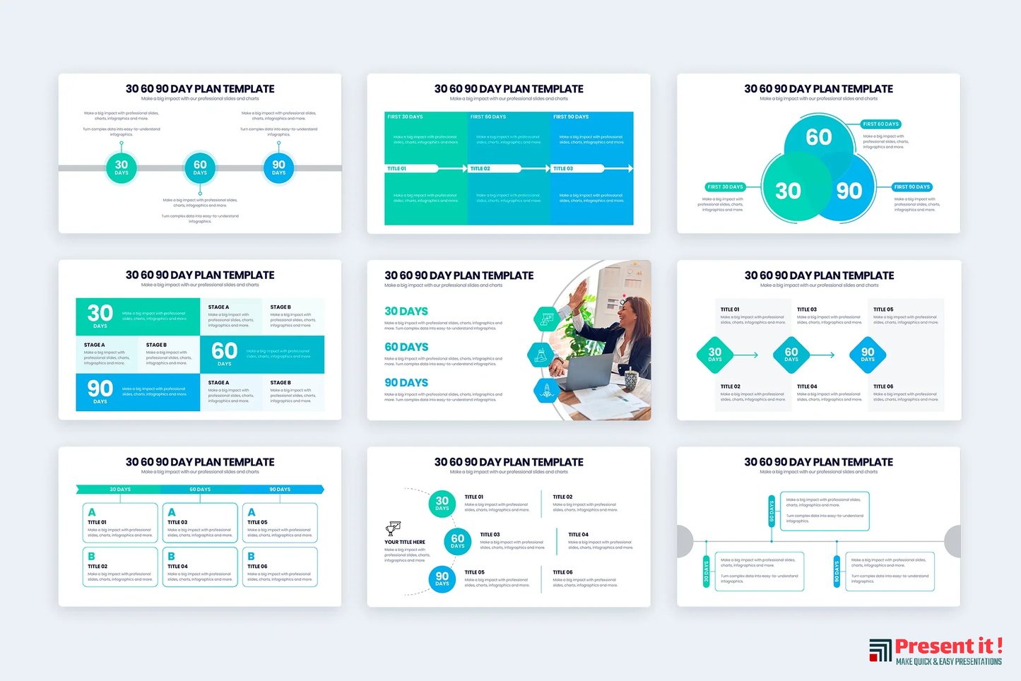 30 60 90 Day Plan Templates
