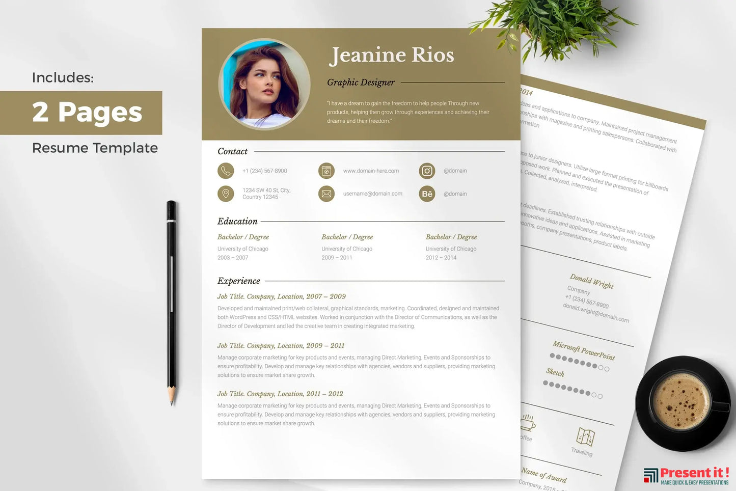 Chloe - Resume Template