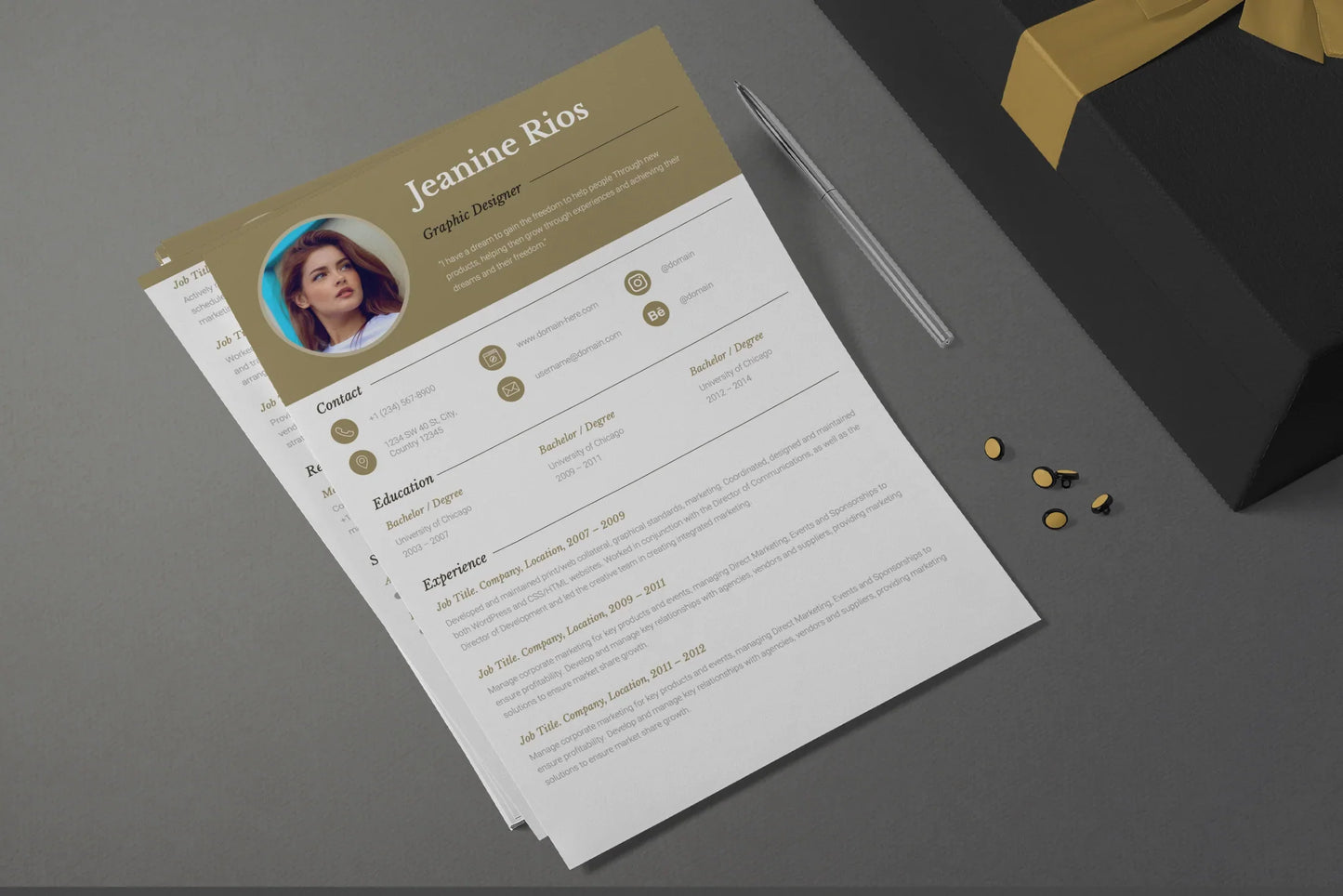 Chloe - Resume Template