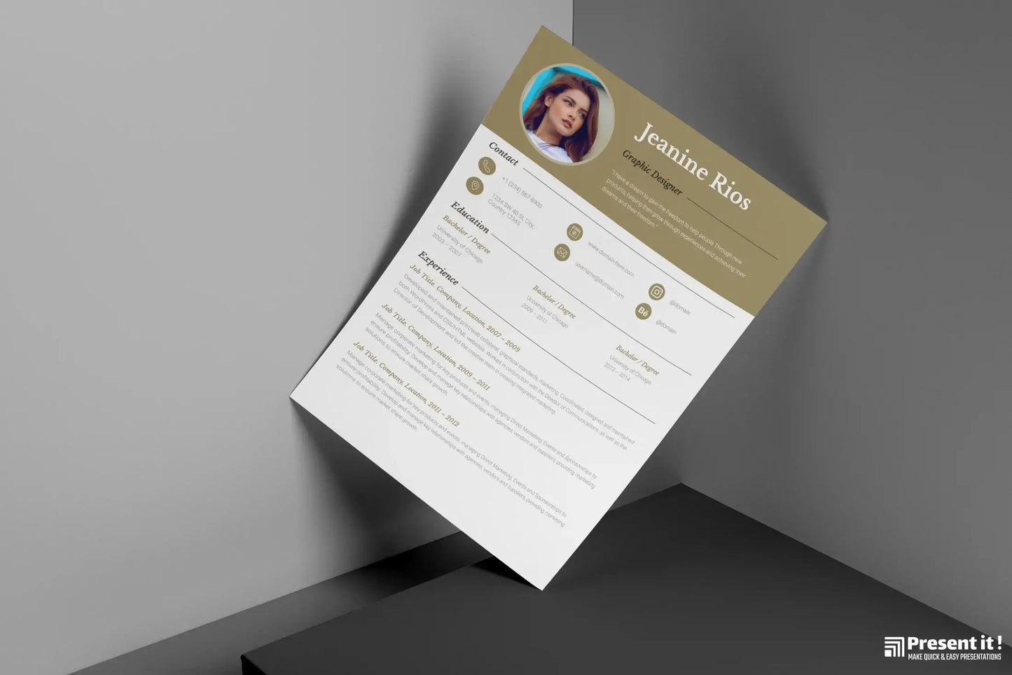 Chloe - Resume Template