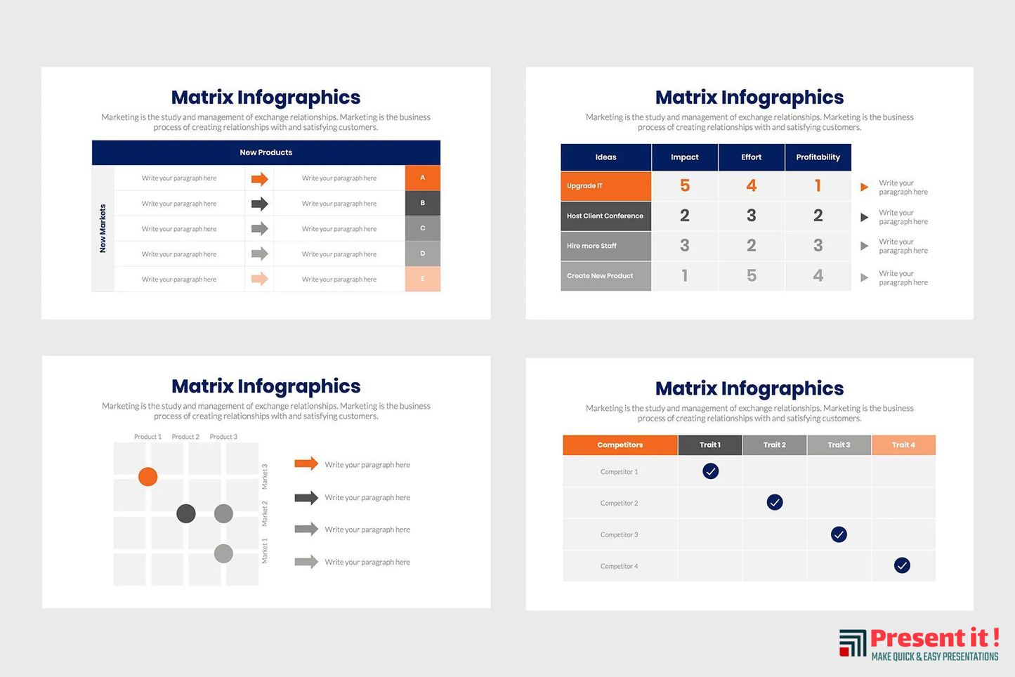 Matrix Infographics