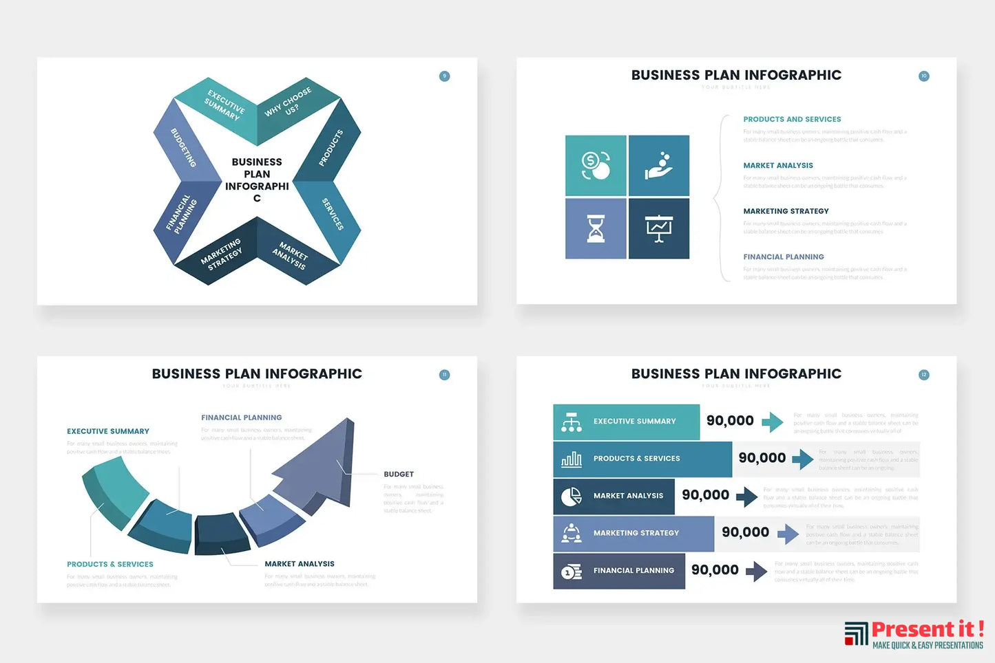 Business Plan Infographics