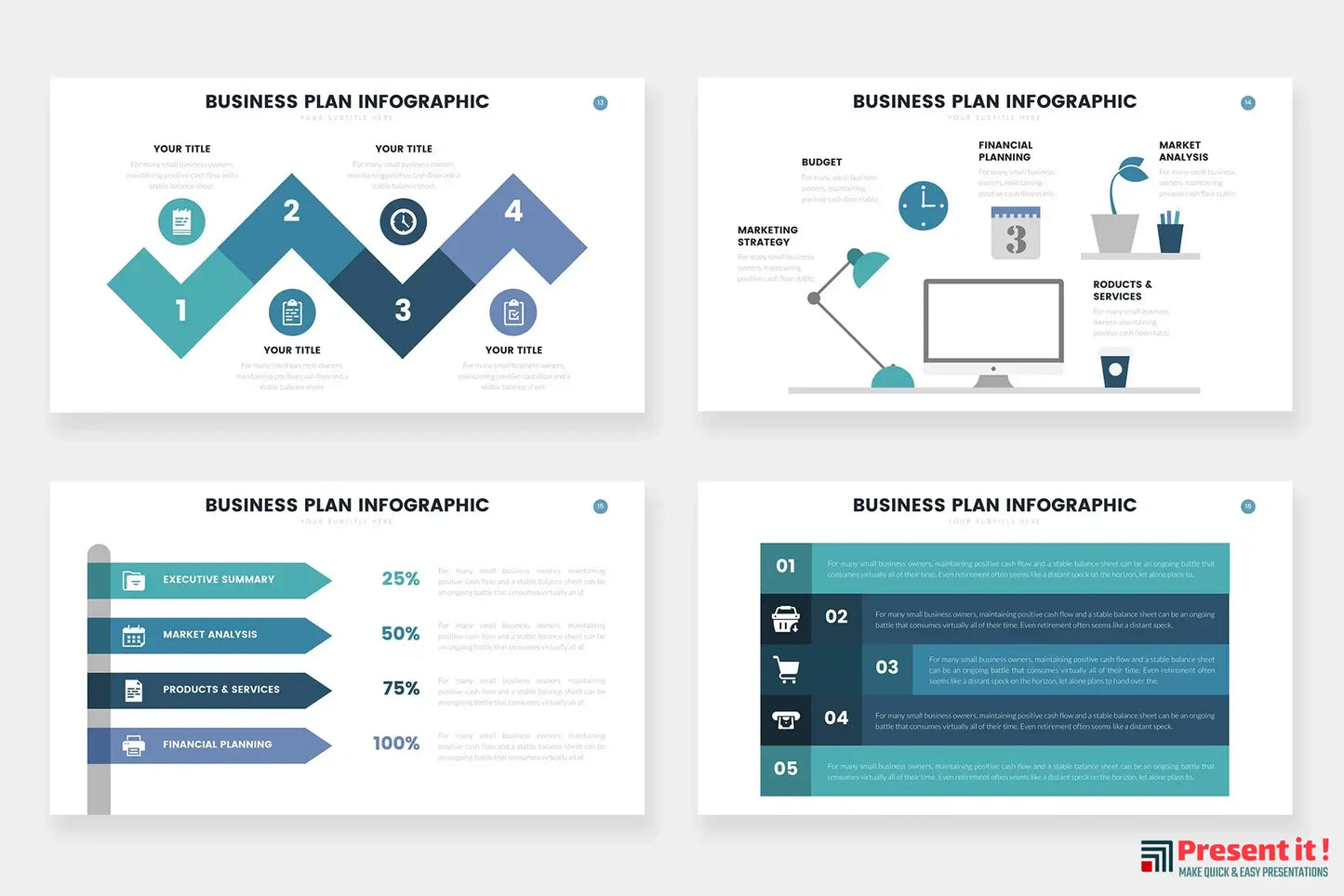 Business Plan Infographics