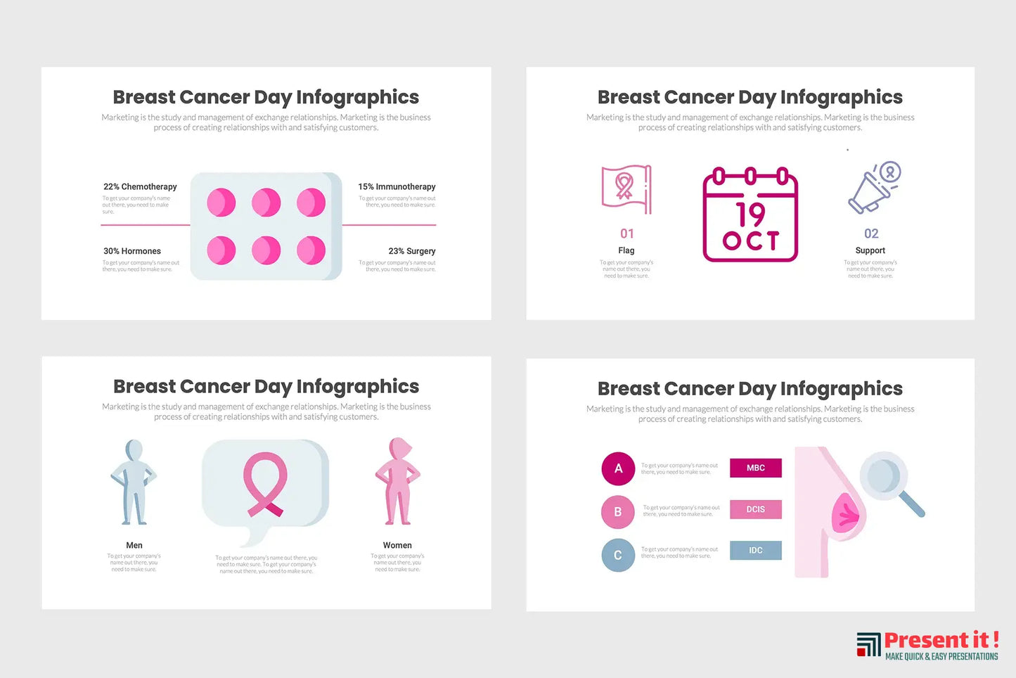 Breast Cancer Day Infographics