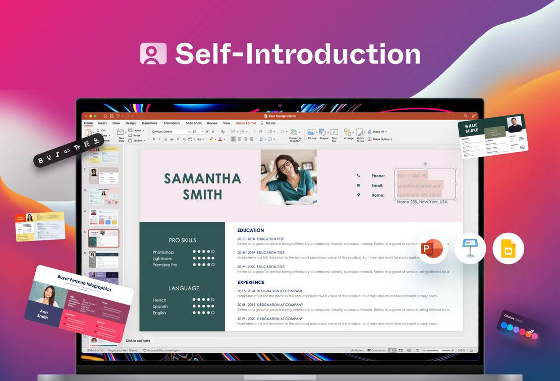 Self-Introduction – Presentit.io