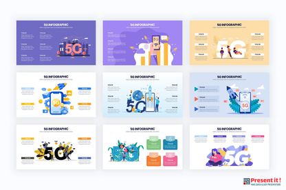 5G Infographic Templates