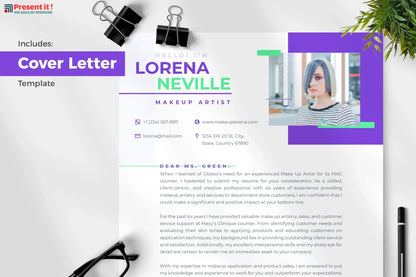 Eva Resume + Cover Letter Template
