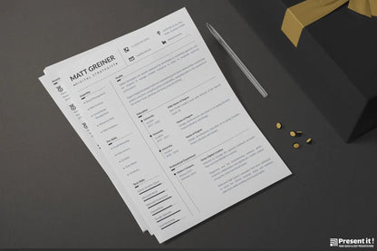 Matt Resume + Cover Letter Template