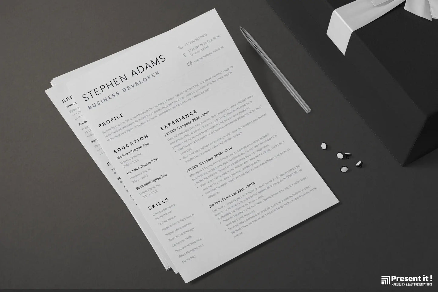 Noah - Resume Template