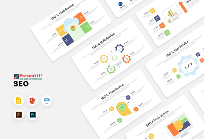 SEO And Web Service Infographics
