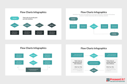 Flow Charts Infographics