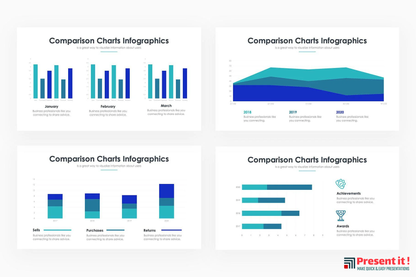 Comparison Charts PowerPoint Template