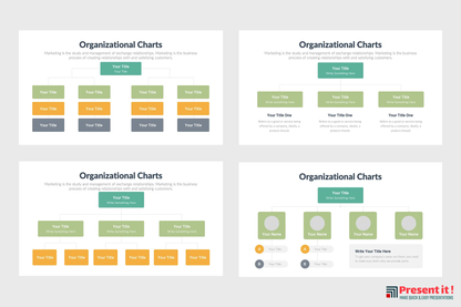 Organizational Charts Infographics Template
