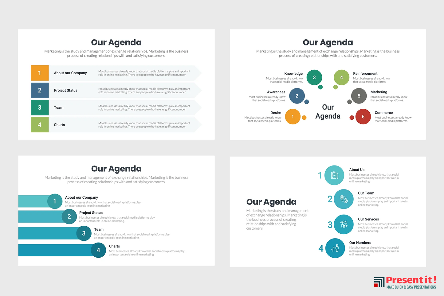 Agenda Infographics