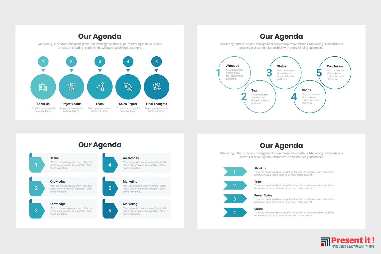 Agenda Infographics