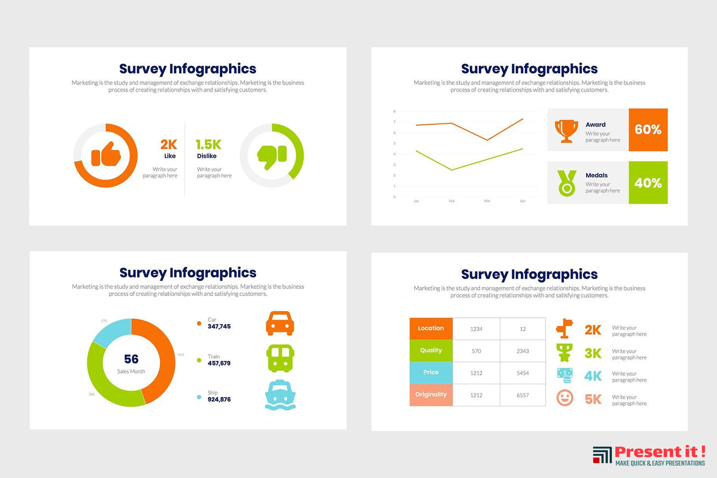 Survey Infographics