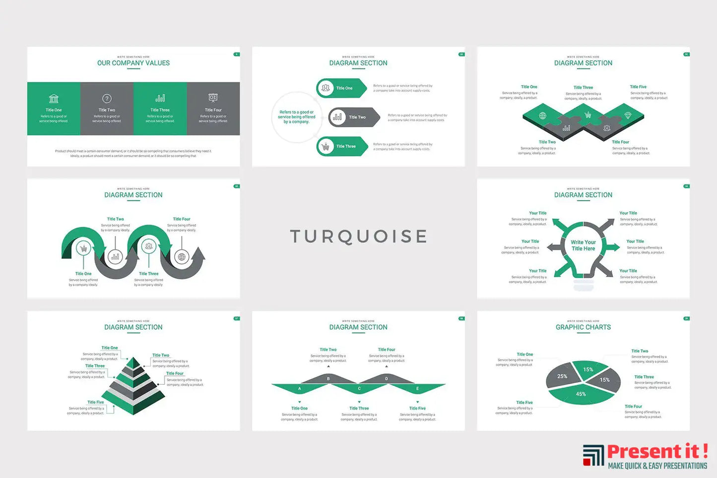 Highland Marketing Pitch Deck Keynote Template