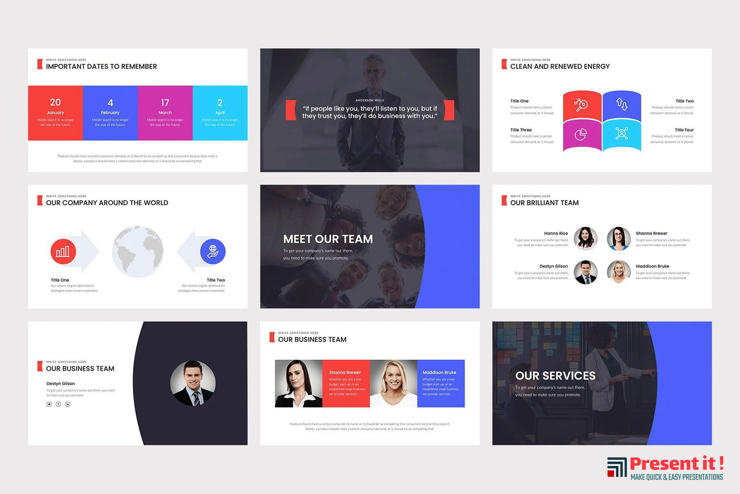 Averia Marketing Pitch Google Slides