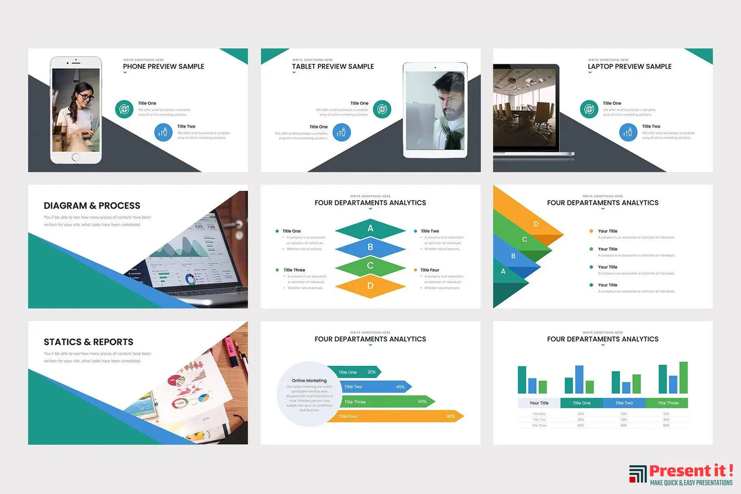 Fenix Marketing Pitch PowerPoint Template