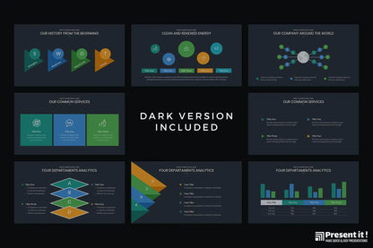 Fenix Marketing Pitch PowerPoint Template