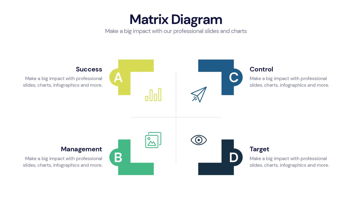 Matrix Diagram Templates | Premium Templates For $4.99 – Presentit.io